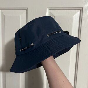 Navy blue "sport" bucket hat